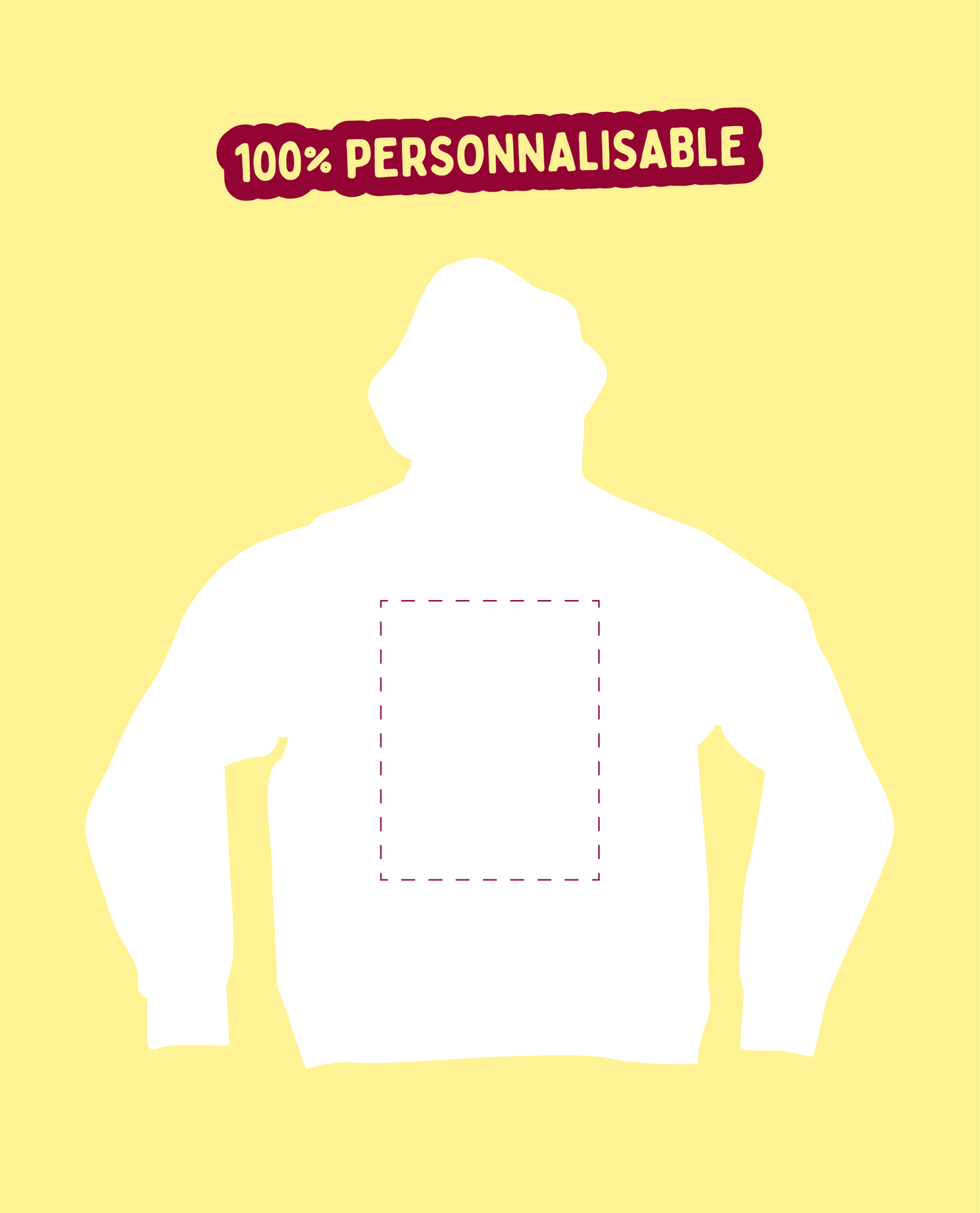 Sweat à Capuche Personnalisable